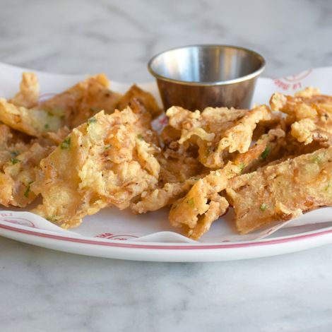 Tortillitas de camarones en palitos