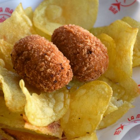 Croqueta de jamón ibérico